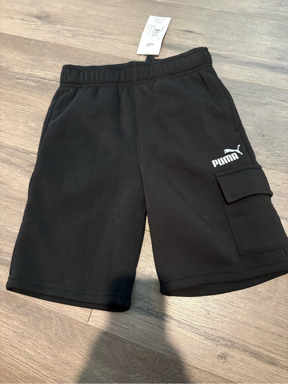 Boys Puma Fleece Shorts Size S